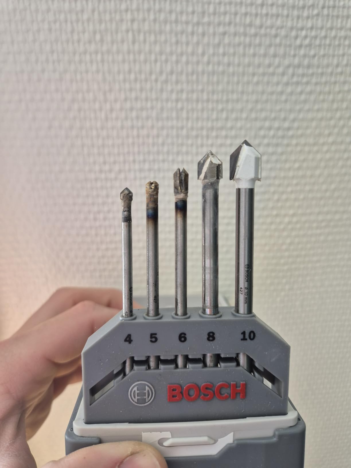 Bosch Forets CYL-9 Jeu forets carrelage 4-10 mm 5 pcs