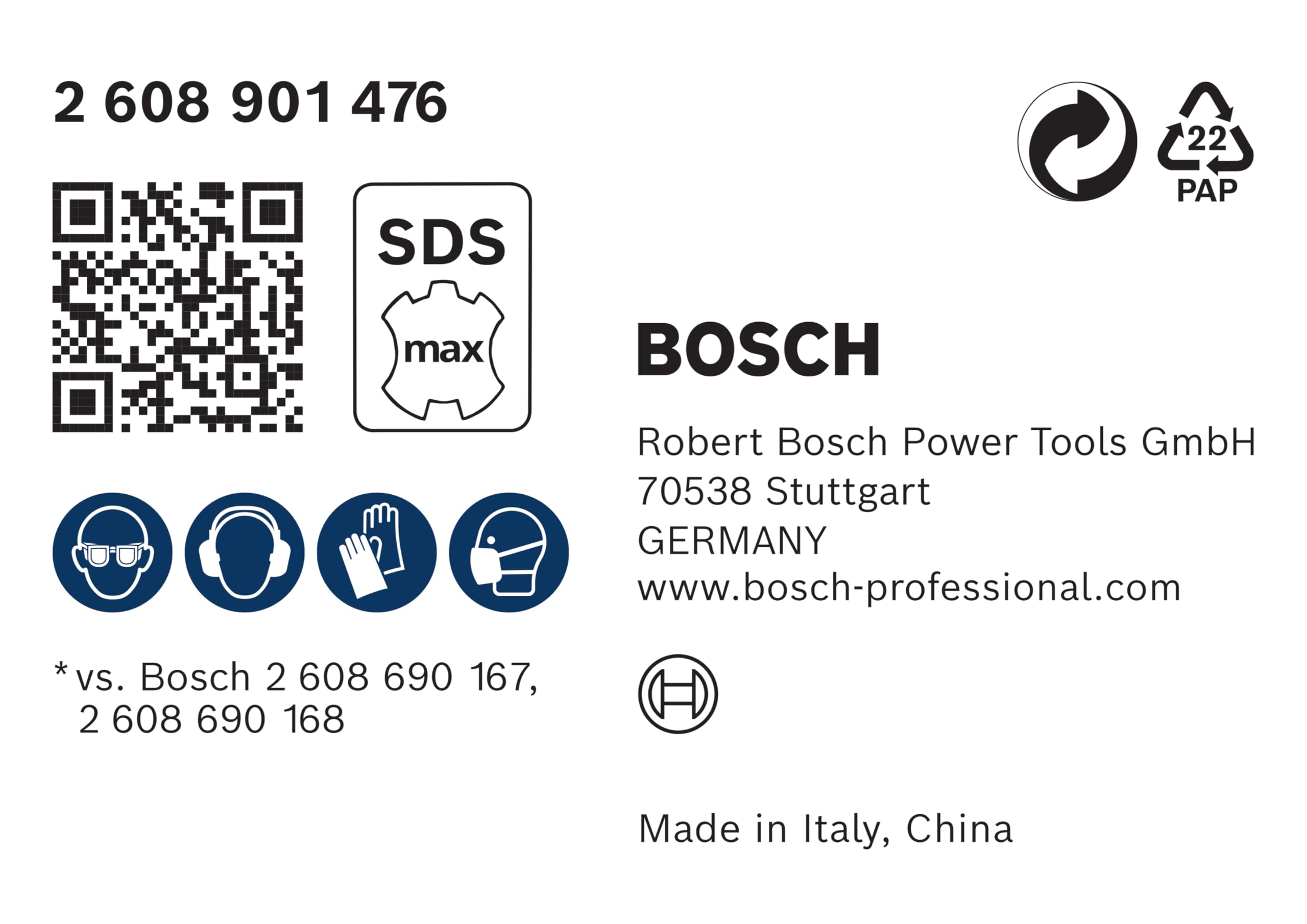 Bosch Expert SDS Clean coffret burin pointu SDS max 400 mm