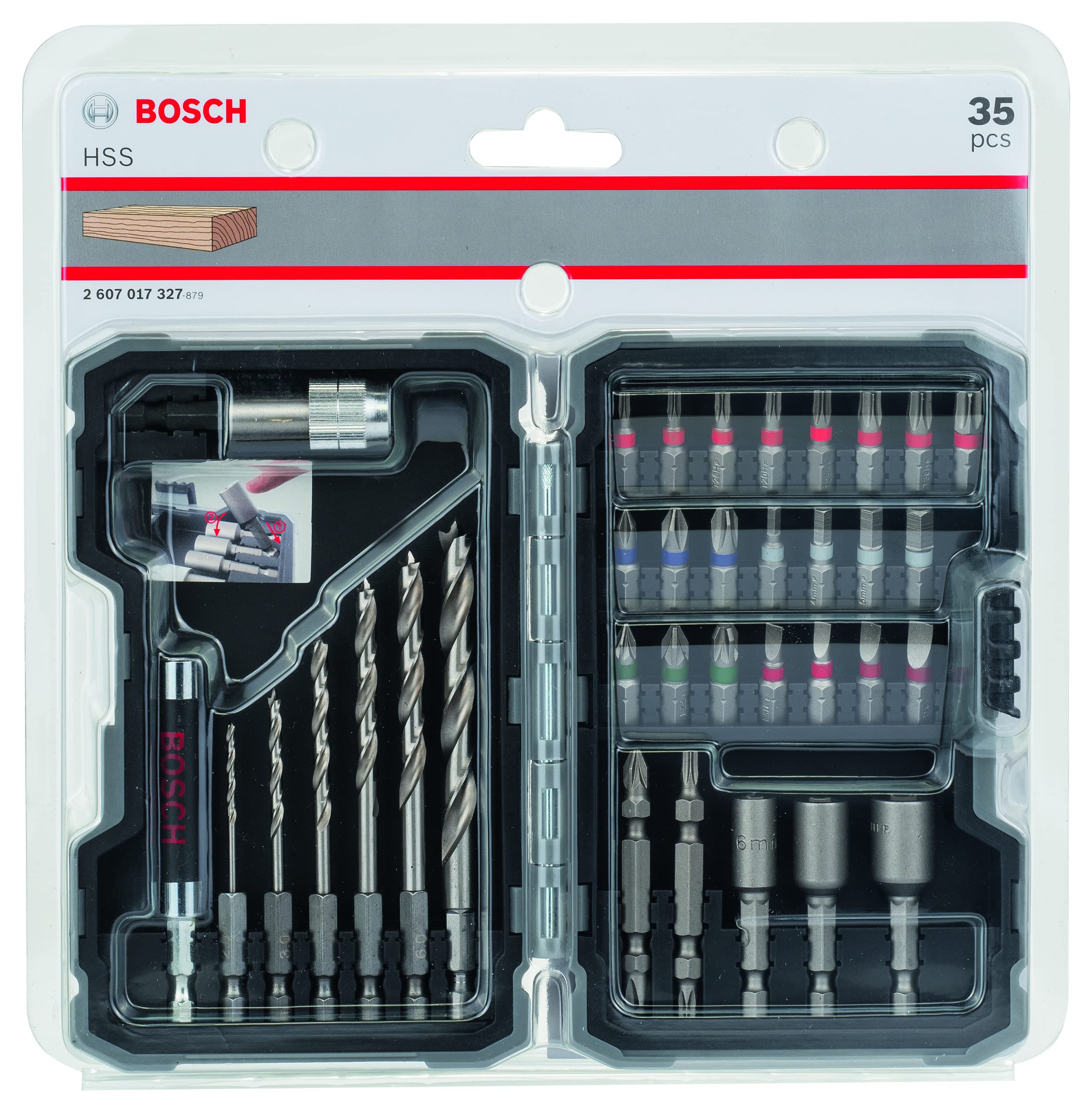 Bosch Professional coffret 35 pièces forets HSS Extra Hard