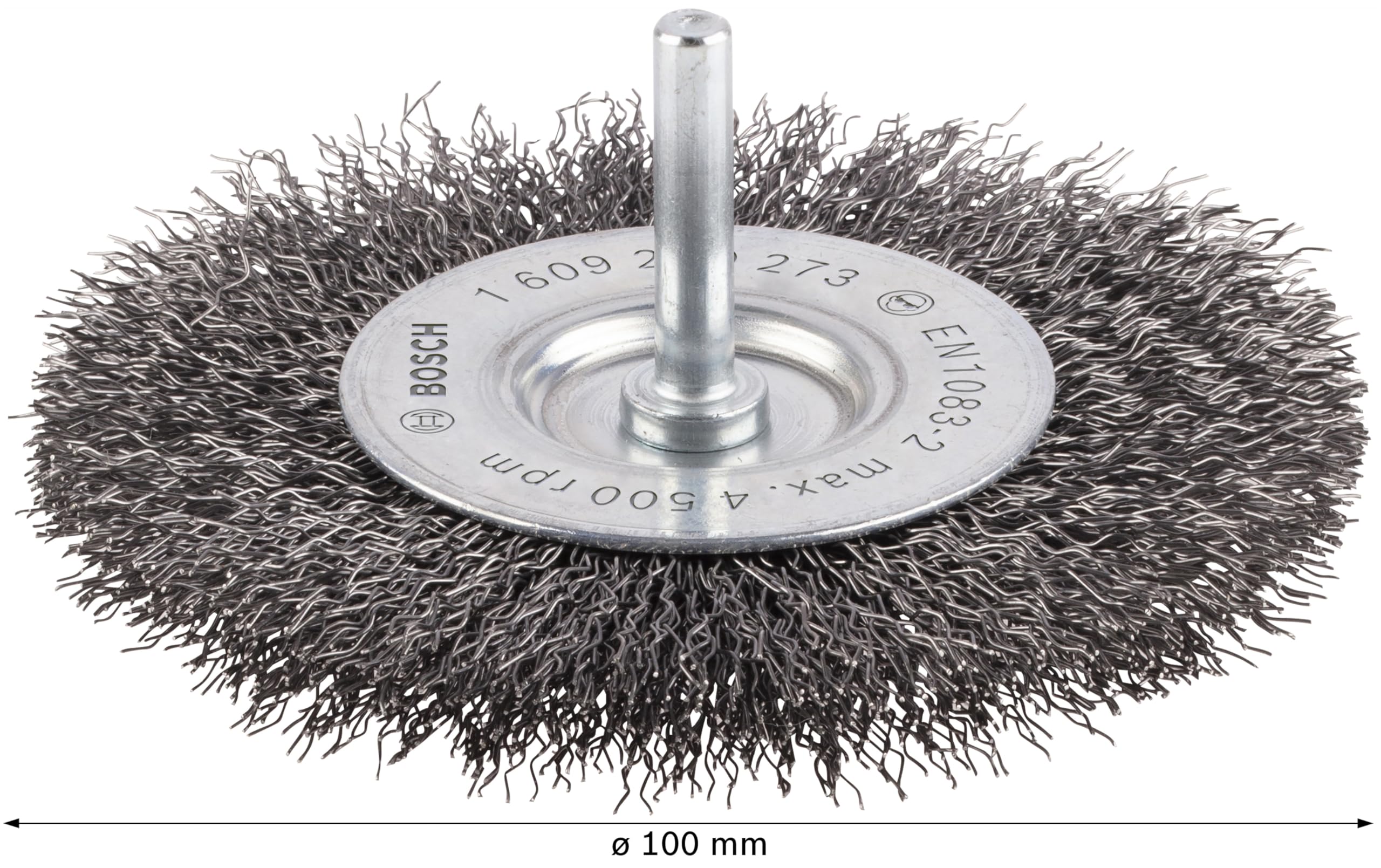 Bosch PRO Steel brosse circulaire acier 100x10 mm queue 6 mm