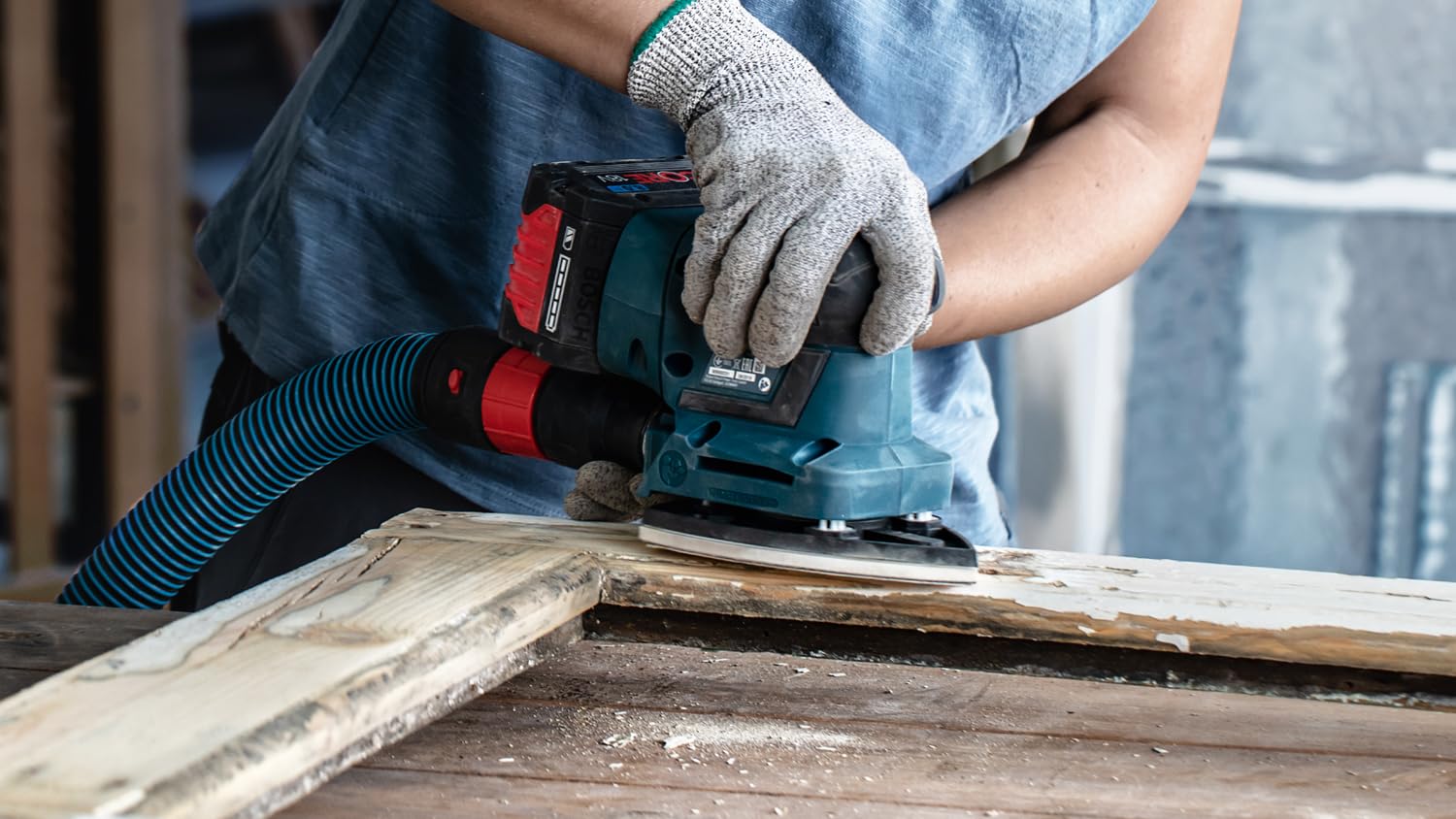 Bosch EXPERT C470 abrasif 100x150 G400 10 pièces