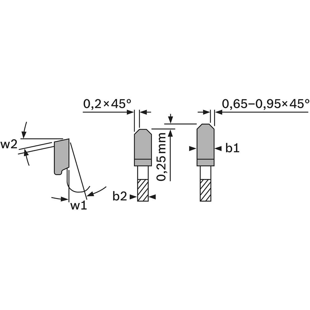 Bosch CSB Expert lame circulaire 230 mm 48 dents