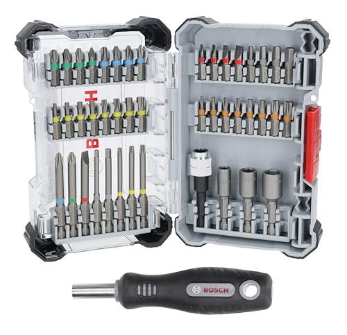 Bosch Extra Hard coffret embouts 45 pcs PH PZ acier S2