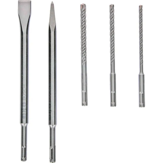 Bosch PRO Coffret 5 Forets et Burins SDS plus Béton