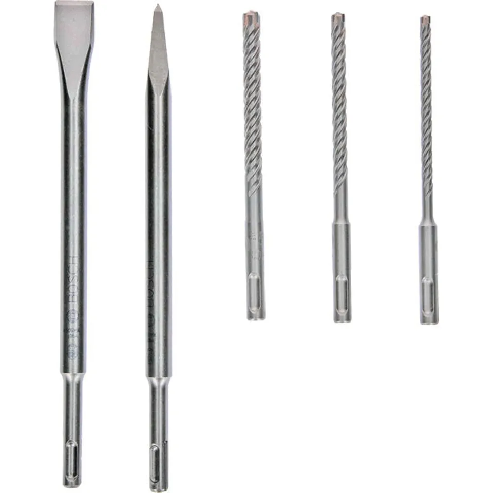 Bosch PRO Coffret 5 Forets et Burins SDS plus Béton
