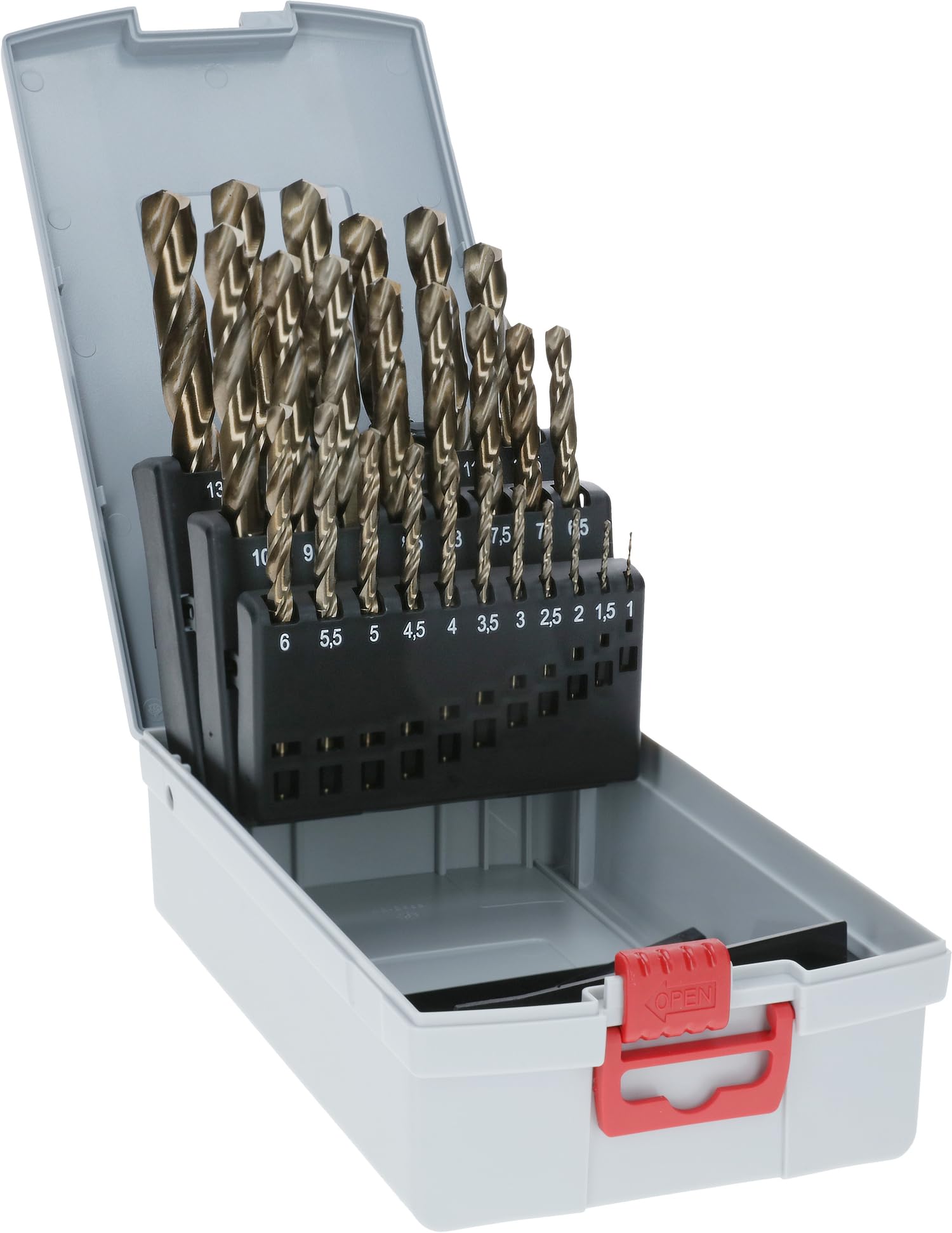 Bosch PRO Stainless Steel coffret forets 19 pcs inox