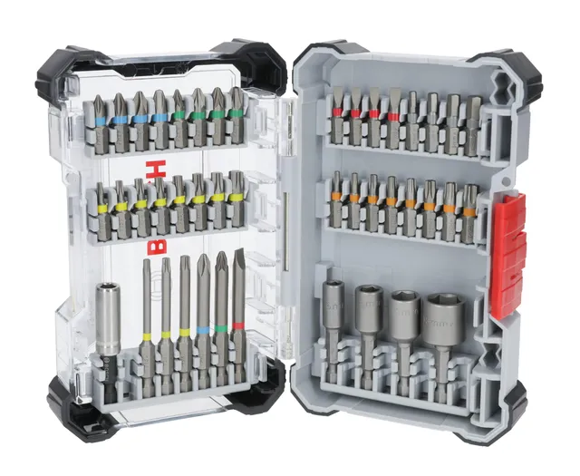 Bosch Extra Hard coffret embouts vissage 43 pièces acier S2