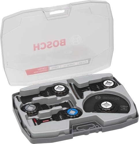 Bosch Cutting coffret lames Starlock 5 pièces inox
