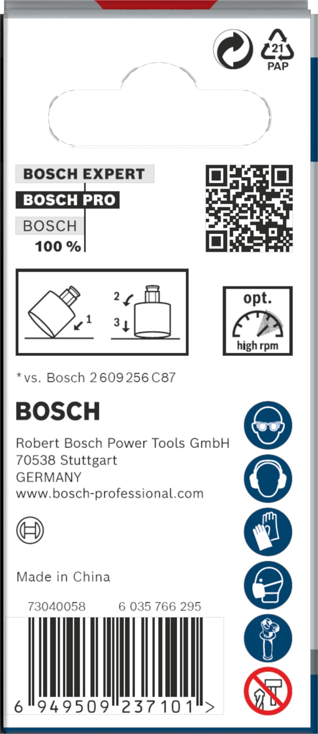Bosch PRO Tile scie trépan diamant 35 mm carrelage