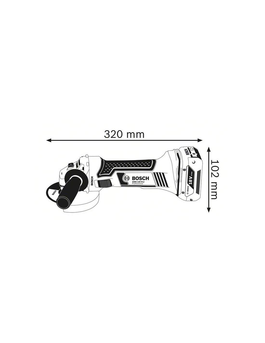 Bosch Professional set 18V GSR+GDR+GWS 3x4,0Ah L-BOXX