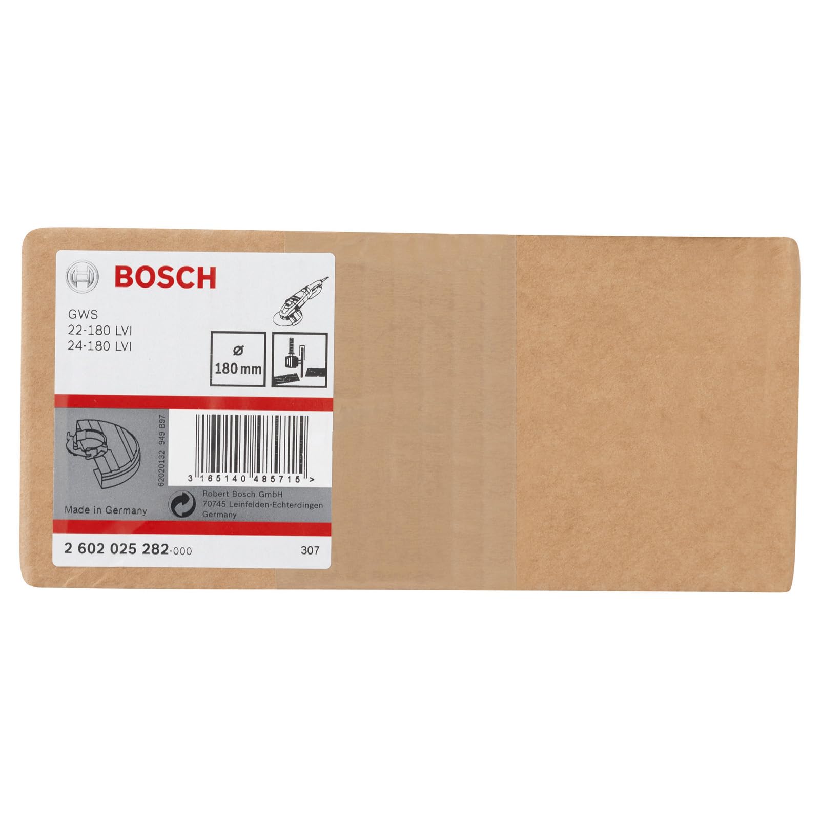 Bosch capot protection tronçonnage 180 mm fixation vis
