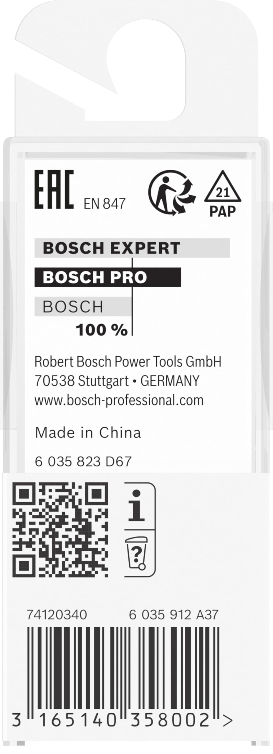 Bosch PRO fraise à arrondir R4 queue 8 mm pour bois