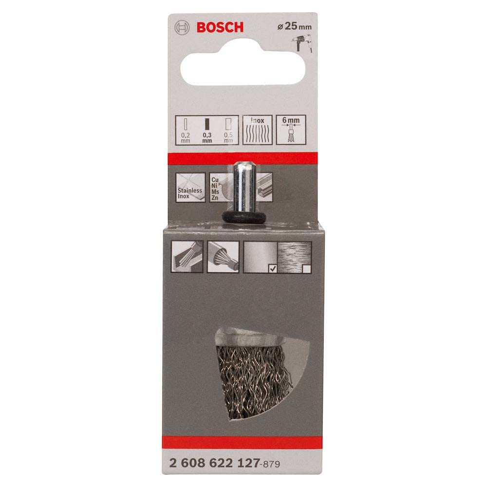 Bosch PRO Stainless brosse pinceau inox 25 mm