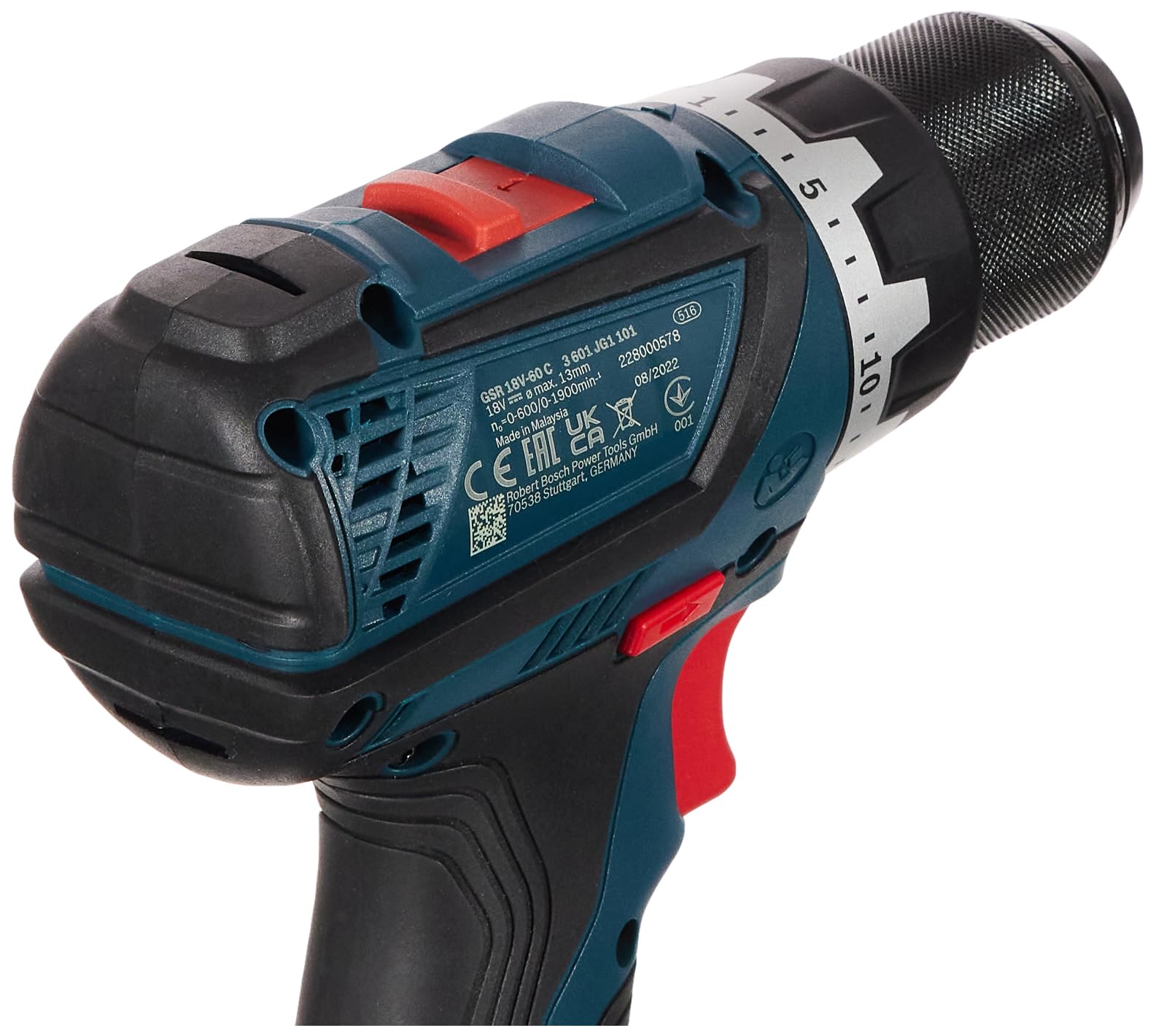 Bosch GSR 18V-60 C perceuse-visseuse 2x 5.0Ah L-BOXX