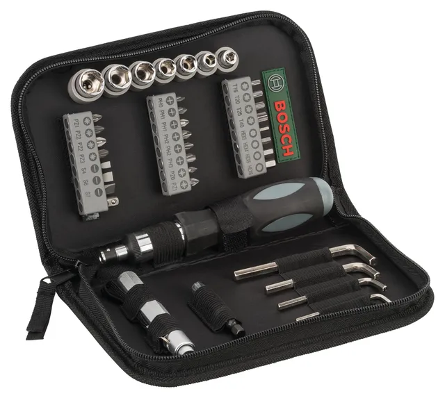 Bosch Sets combinés 2607019506 coffret accessoires 38 pièces vissage