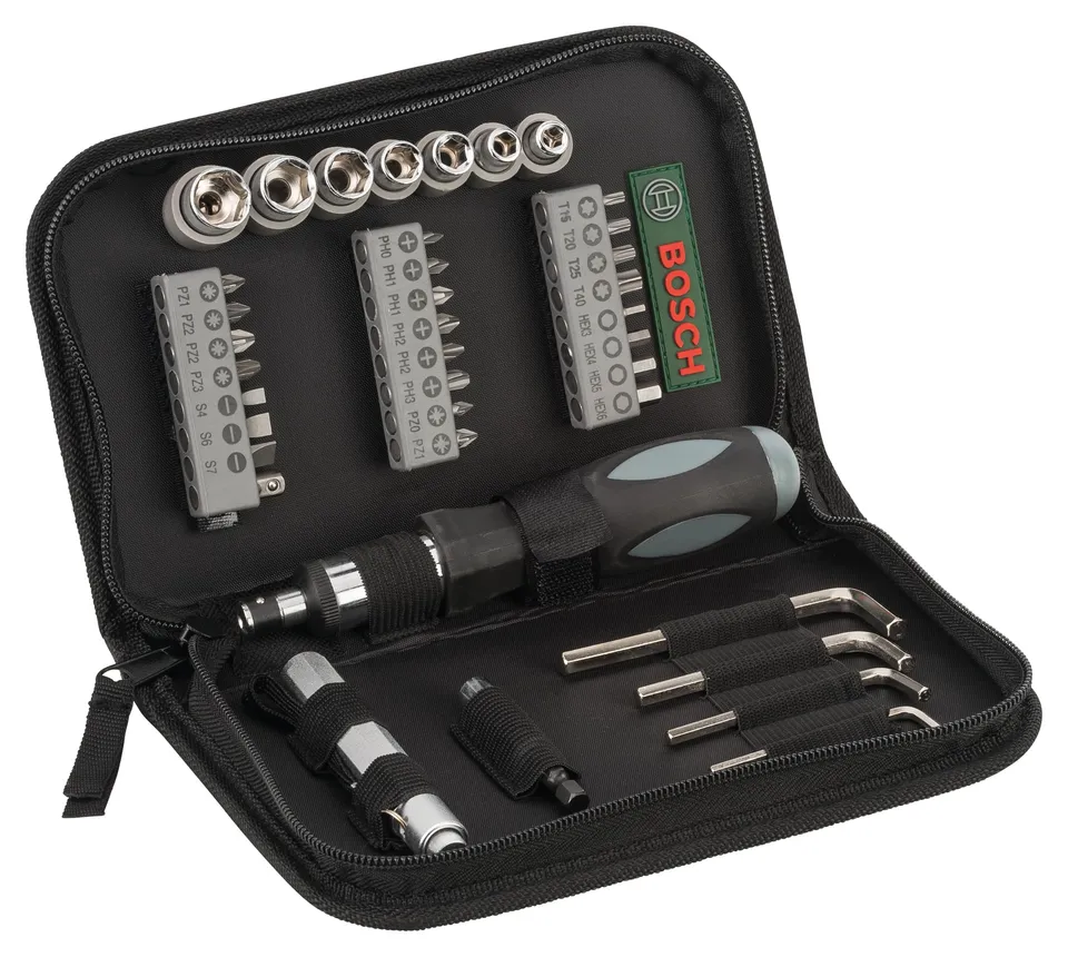 Bosch Sets combinés 2607019506 coffret accessoires 38 pièces vissage