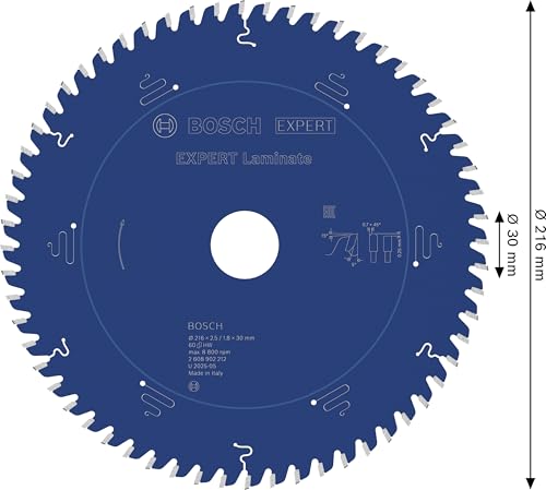 Bosch EXPERT Laminate lame scie circulaire 216x30 T60