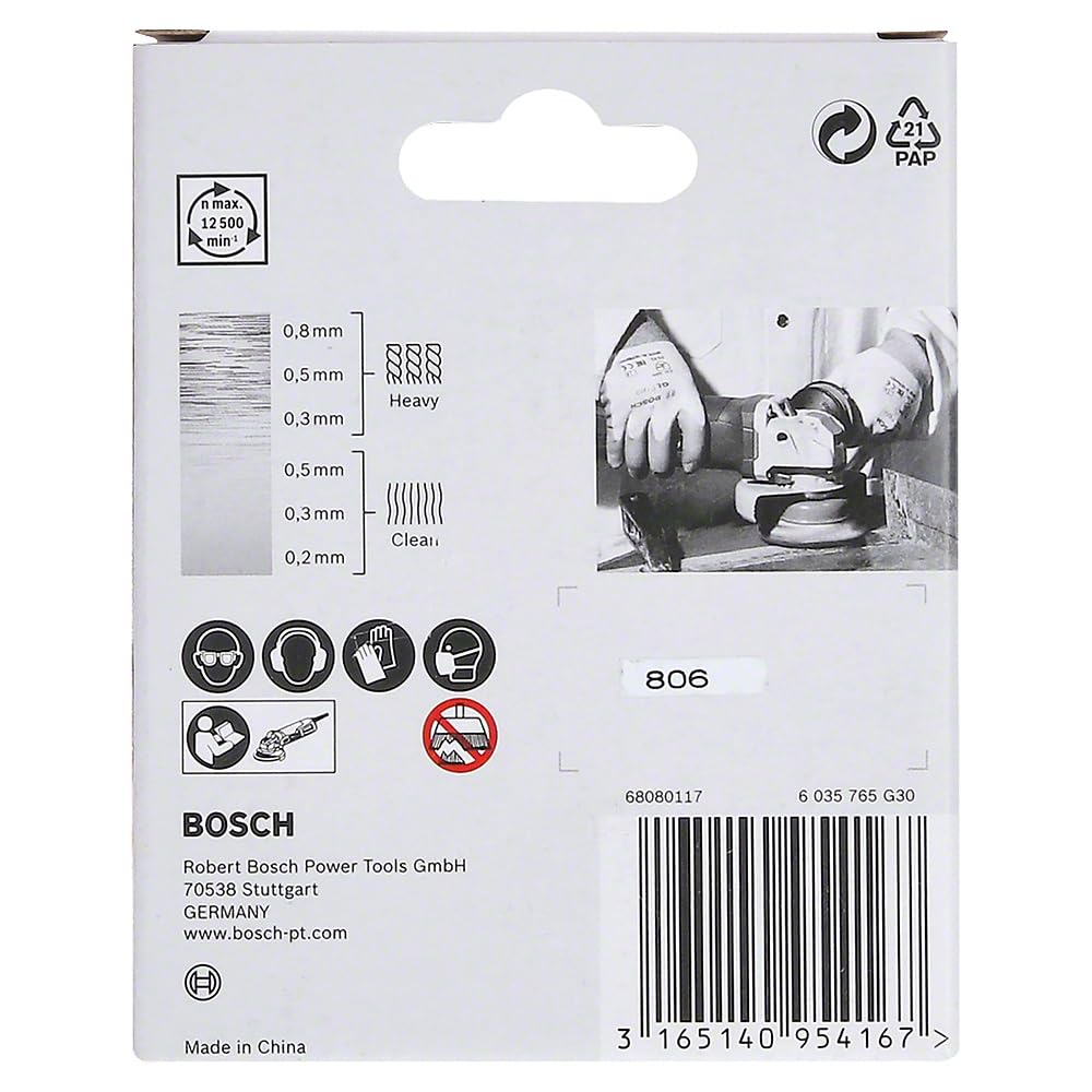 Bosch PRO Metal clean brosse boisseau X-Lock 75 mm acier