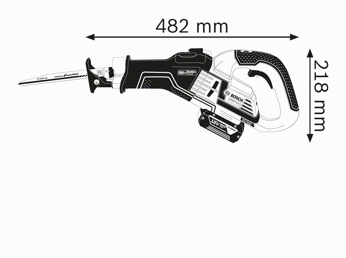 Bosch GSA 18V-32 scie sabre sans-fil coffret coupe 230 mm