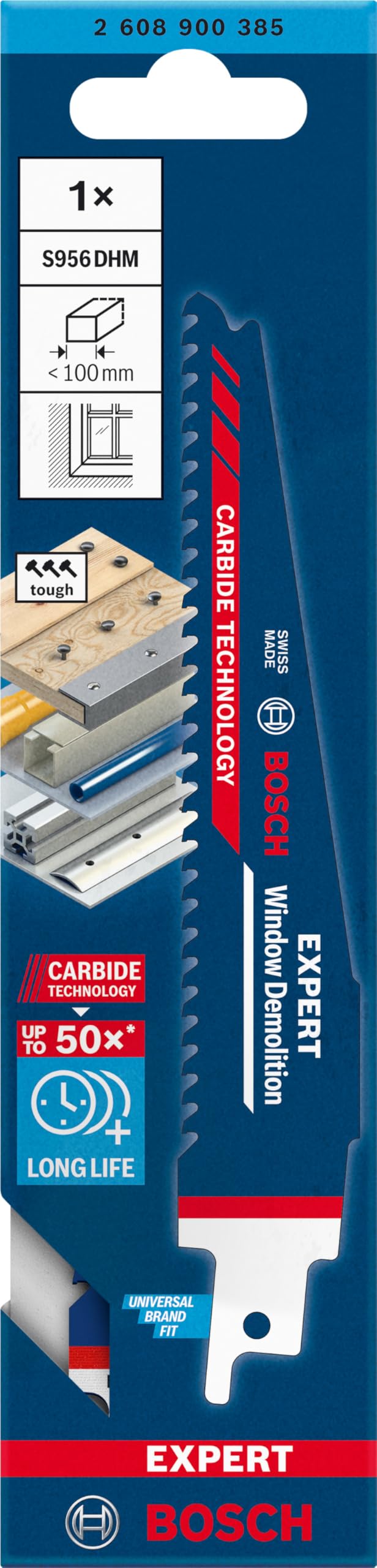 Bosch EXPERT Window Demolition lame sabre S956DHM
