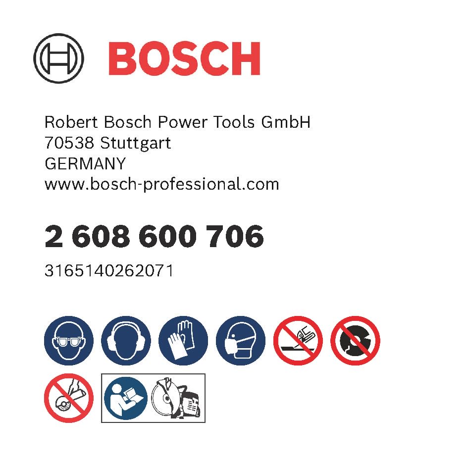 Bosch PRO Metal disque à tronçonner 305 mm 20 mm
