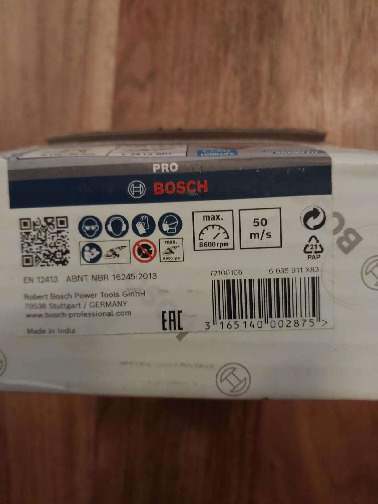 Bosch PRO Metal meule boisseau conique 90x110mm G24