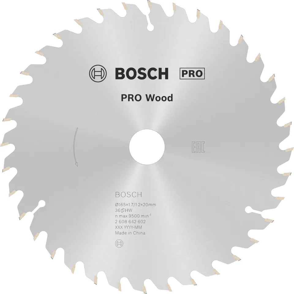 Bosch Optiline Wood lame circulaire 165 mm 36 dents