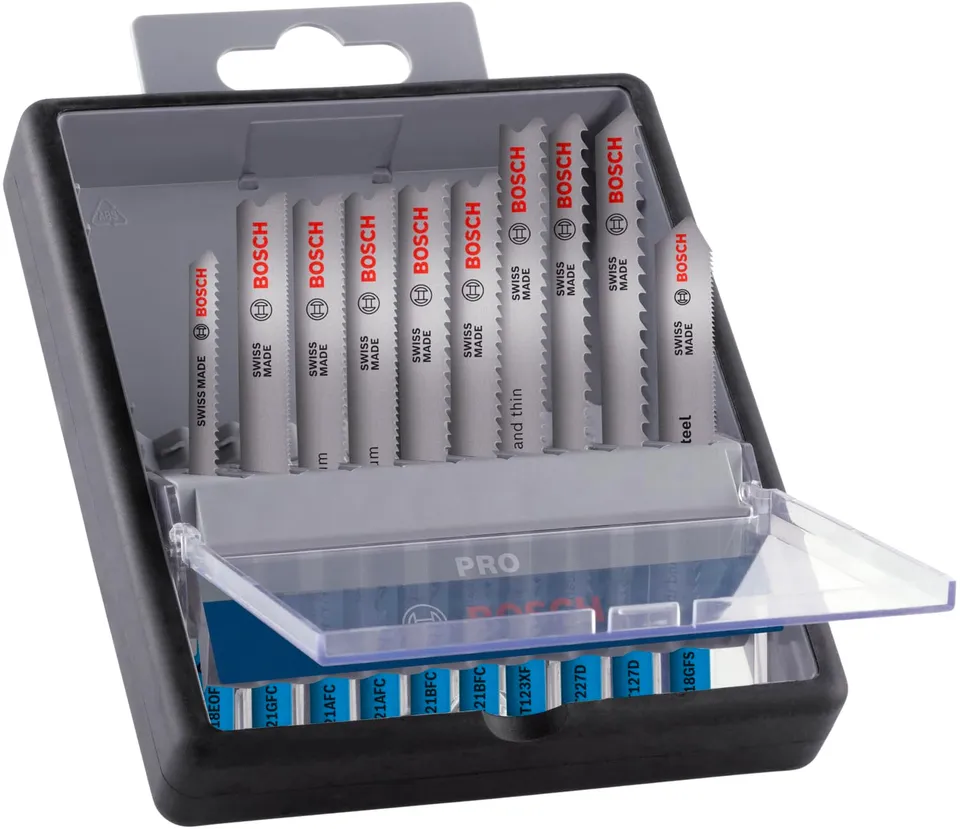 Bosch Pro Metal and Alu kit lames scie sauteuse 10 pcs 92 mm
