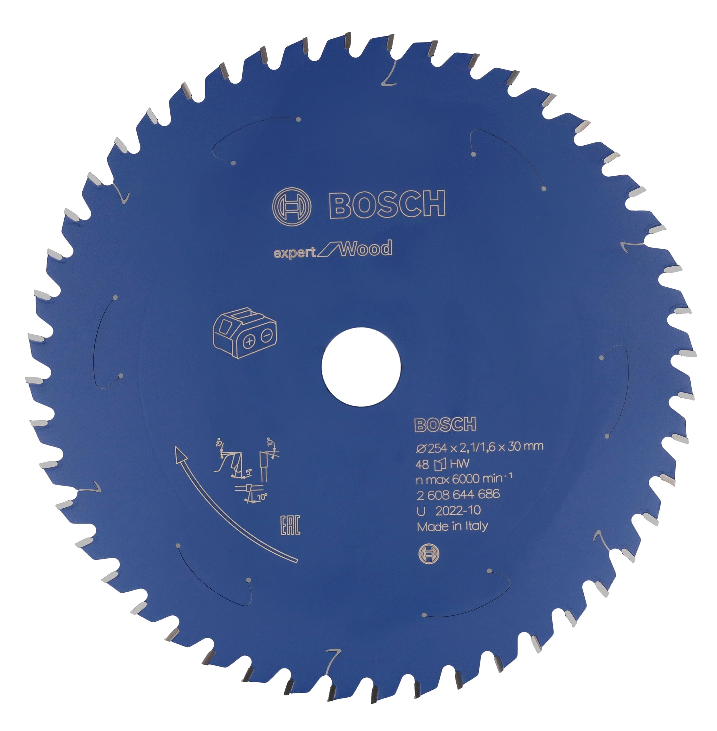 Bosch Expert for Wood lame 254x30 mm 48 dents