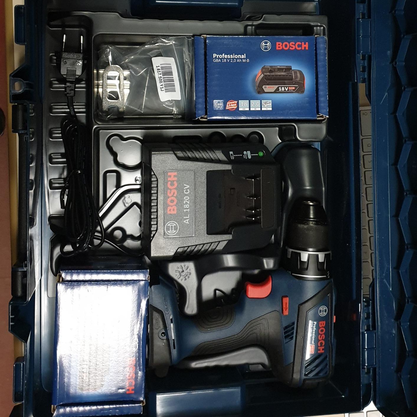 Bosch GSR 18V perceuse-visseuse sans fil 2 batteries