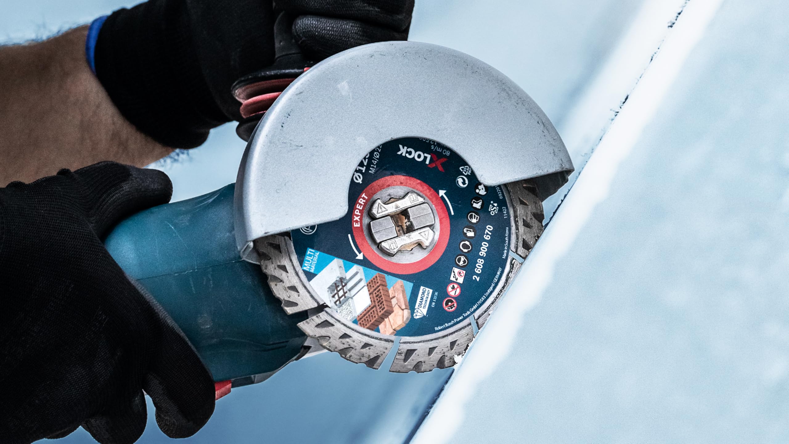 Bosch EXPERT Disque Diamant 125mm MultiMaterial X-Lock