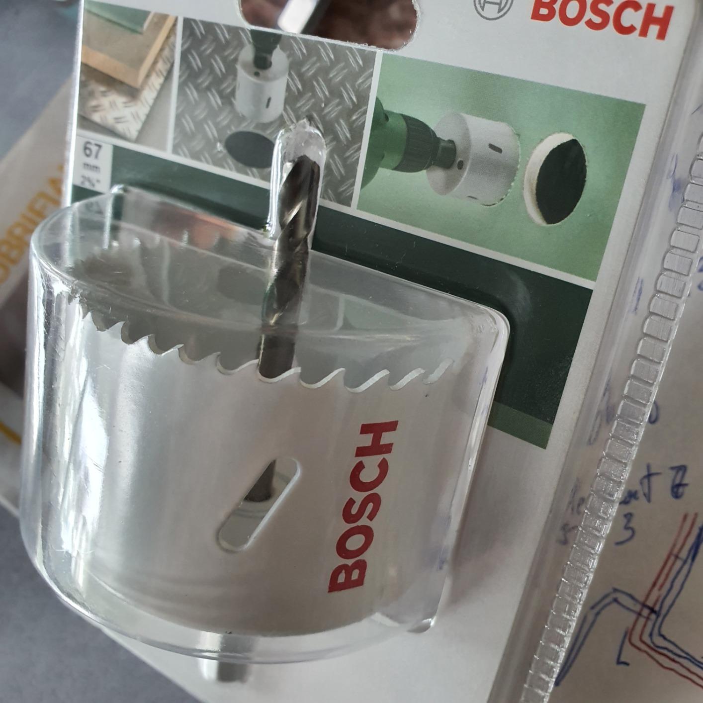 Bosch Scie Cloche HSS Bi-métal 68 mm Bois Métal
