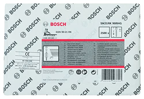 Bosch PRO SN21FH RG Clous Bande 75 mm Boîte 3000 Bois