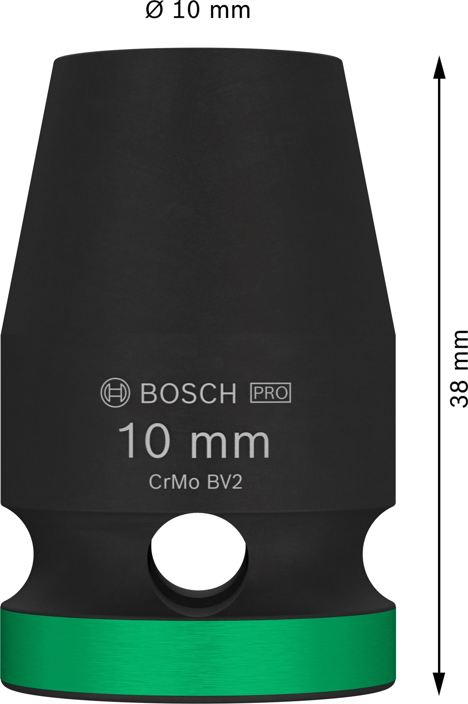 Bosch Pro Impact douille 1/2" 10 mm standard