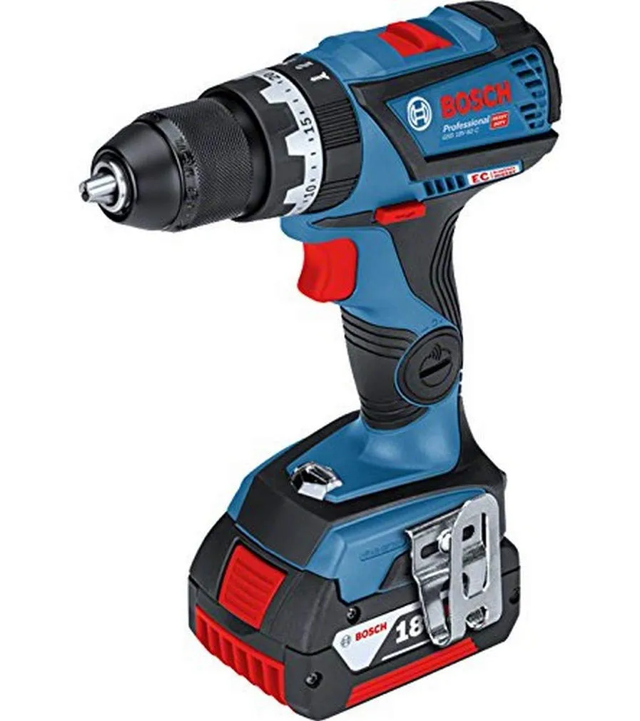 Bosch GSB 18V-60 C perceuse percussion 18V 2x5,0Ah