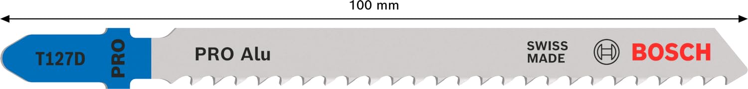 Bosch PRO Alu T127D lame scie sauteuse alu 5 pcs