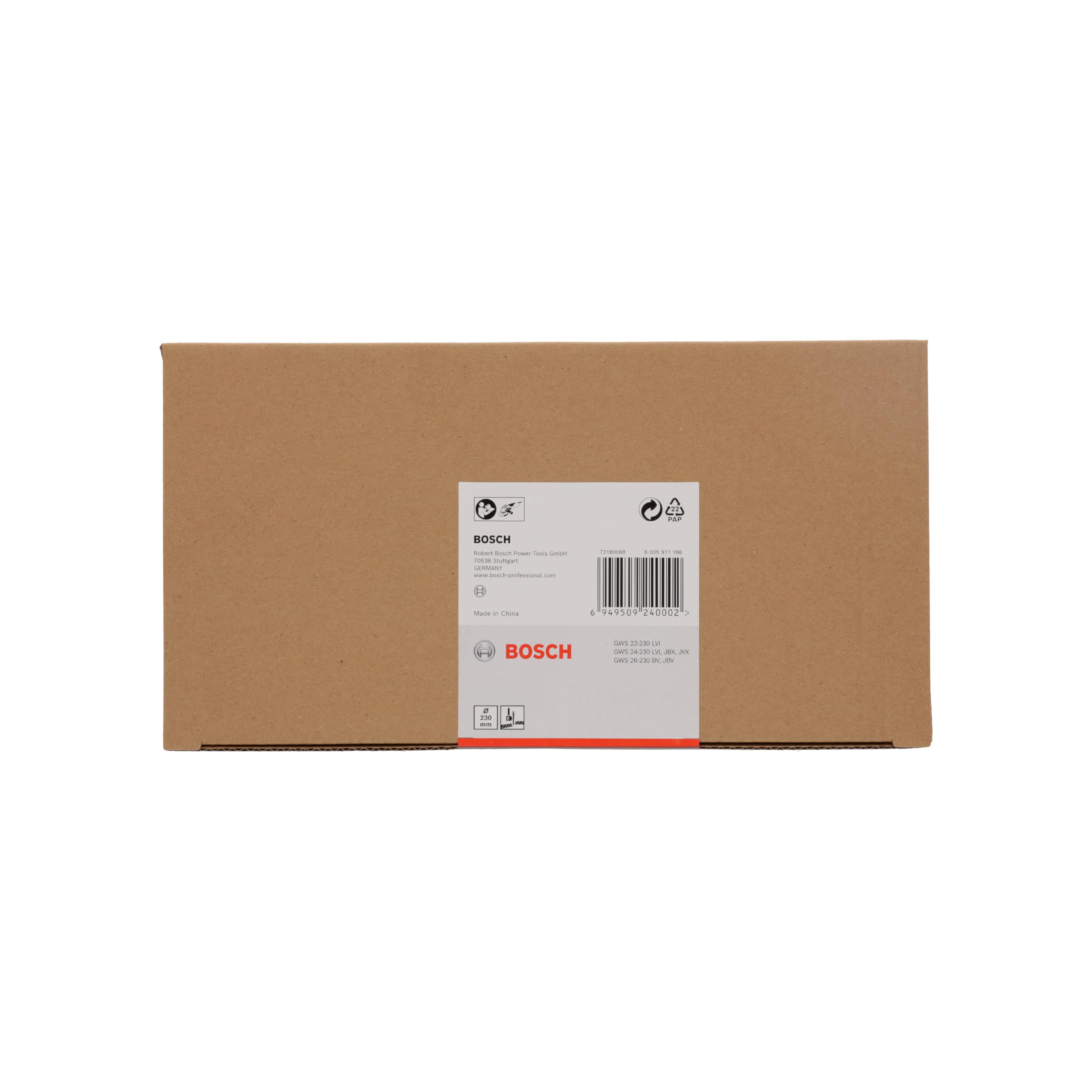 Bosch Professional capot protection coupe 230 mm métal sans clé