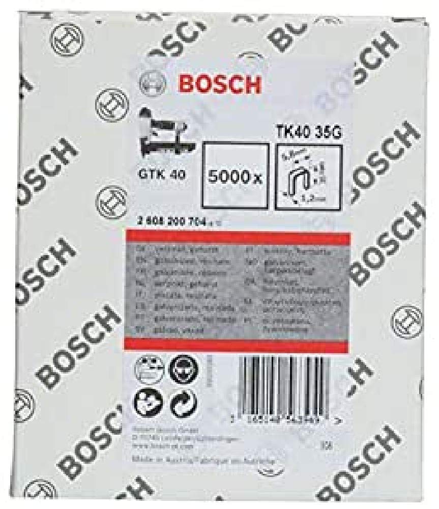 Bosch PRO NC18 agrafes à tête étroite 35 mm lot 5000