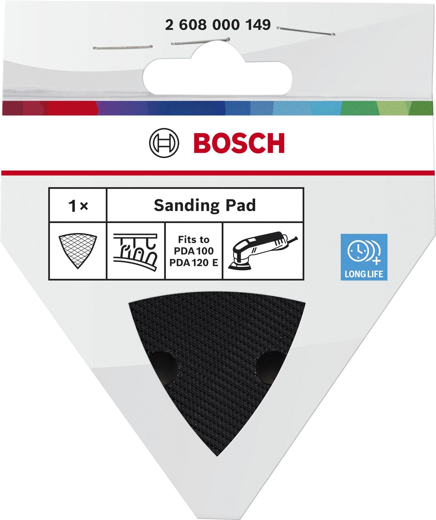 Bosch Plateau de ponçage pour ponceuse vibrante abrasif