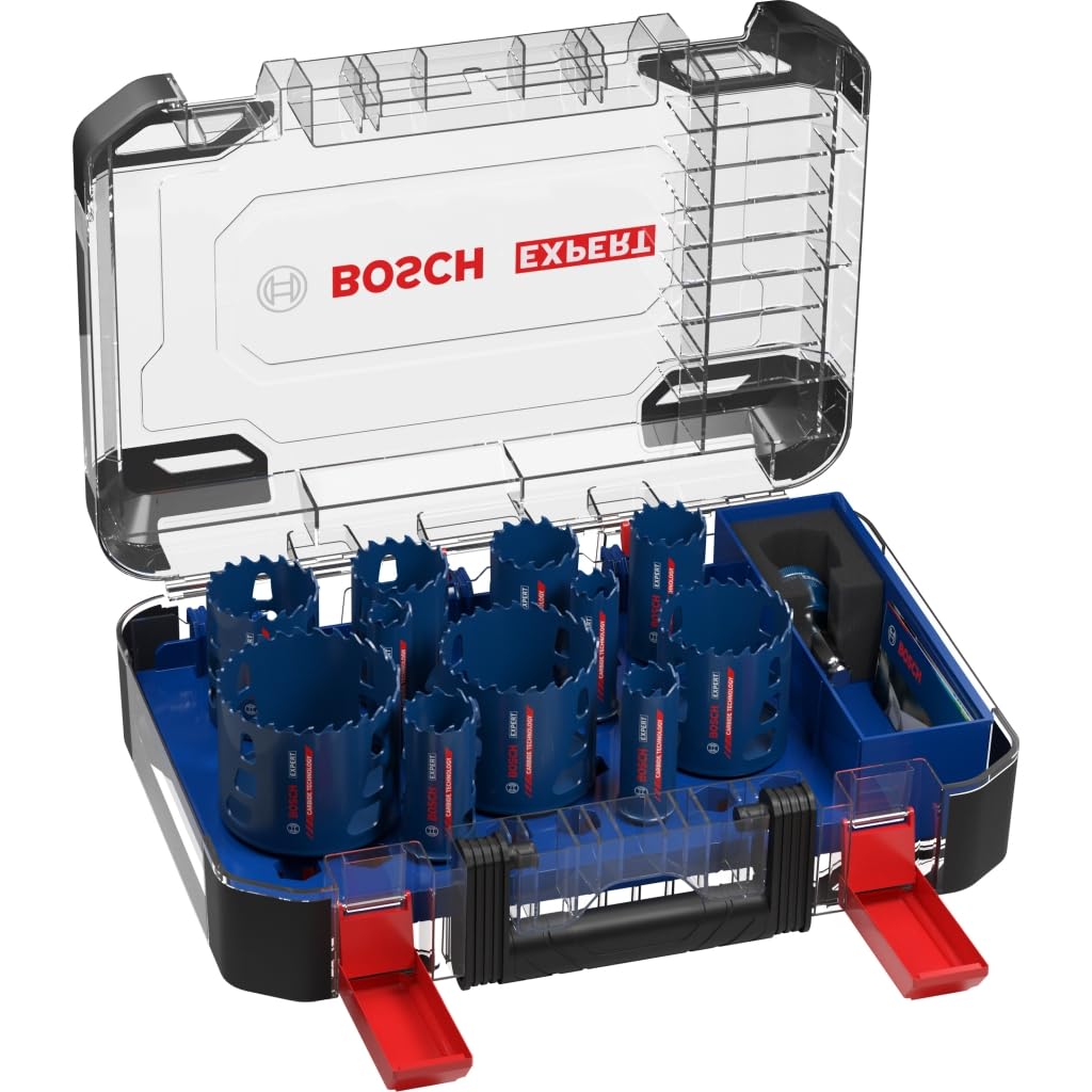 Bosch EXPERT Tough Material coffret scies trépans 20-76 mm