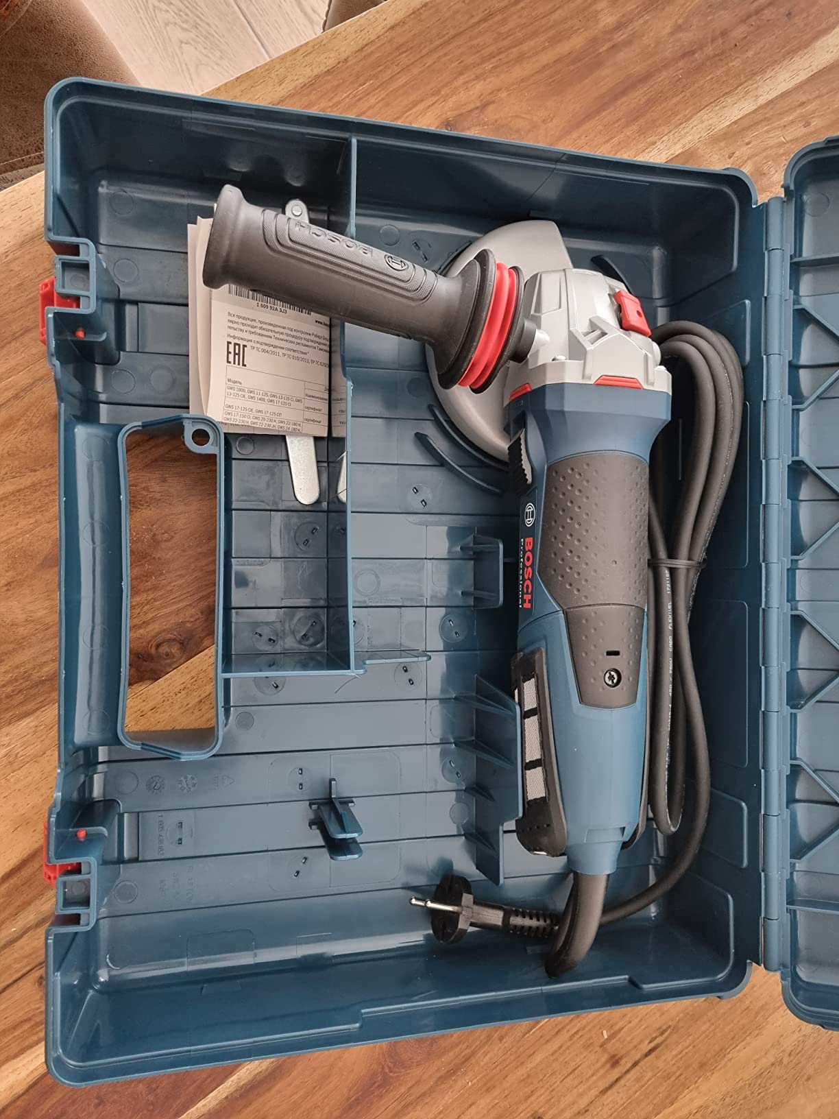 Bosch coffret de transport bleu 445x360x123 mm