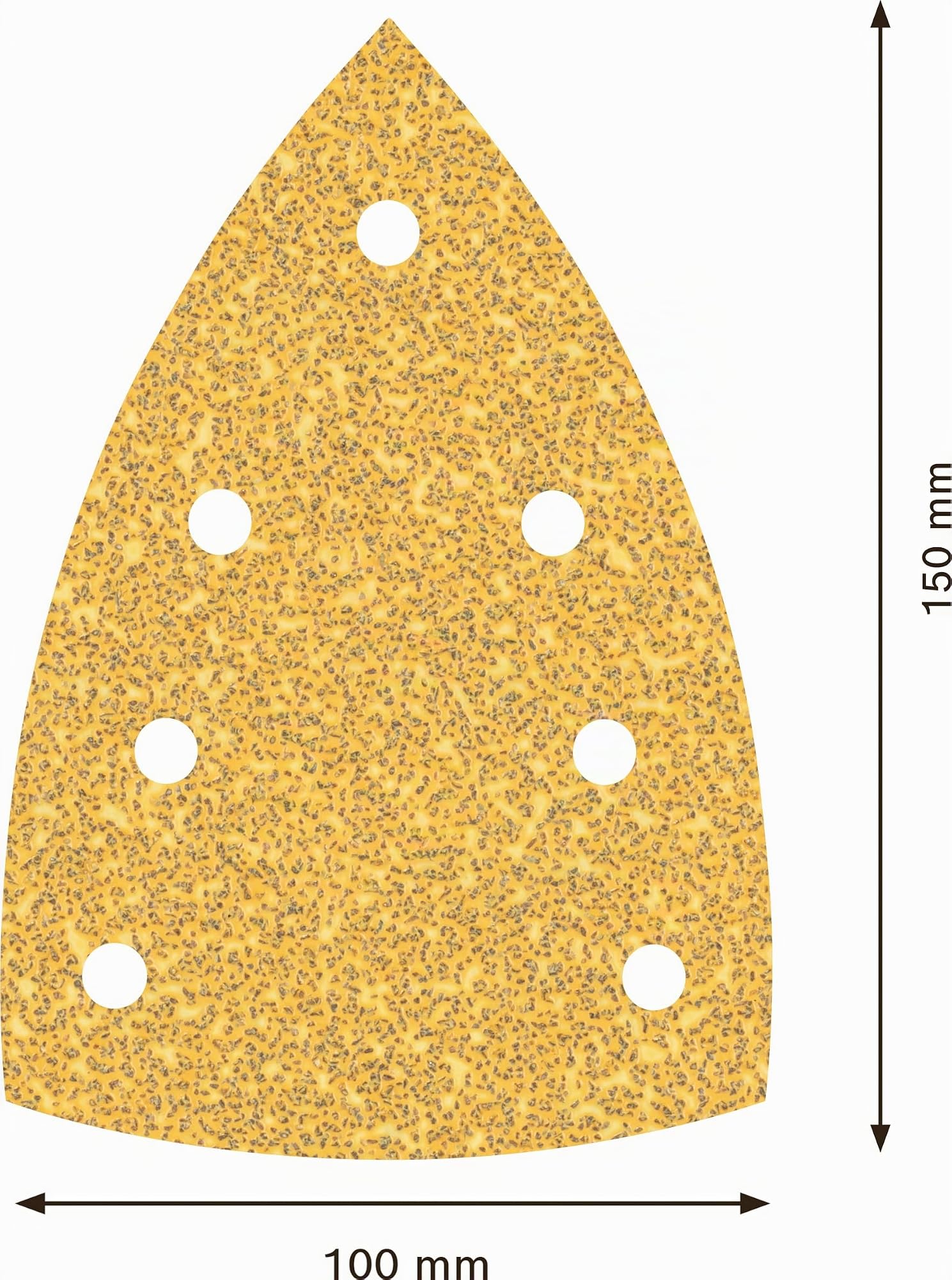 Bosch Expert C470 Feuille Abrasive 100x150 G40 x10