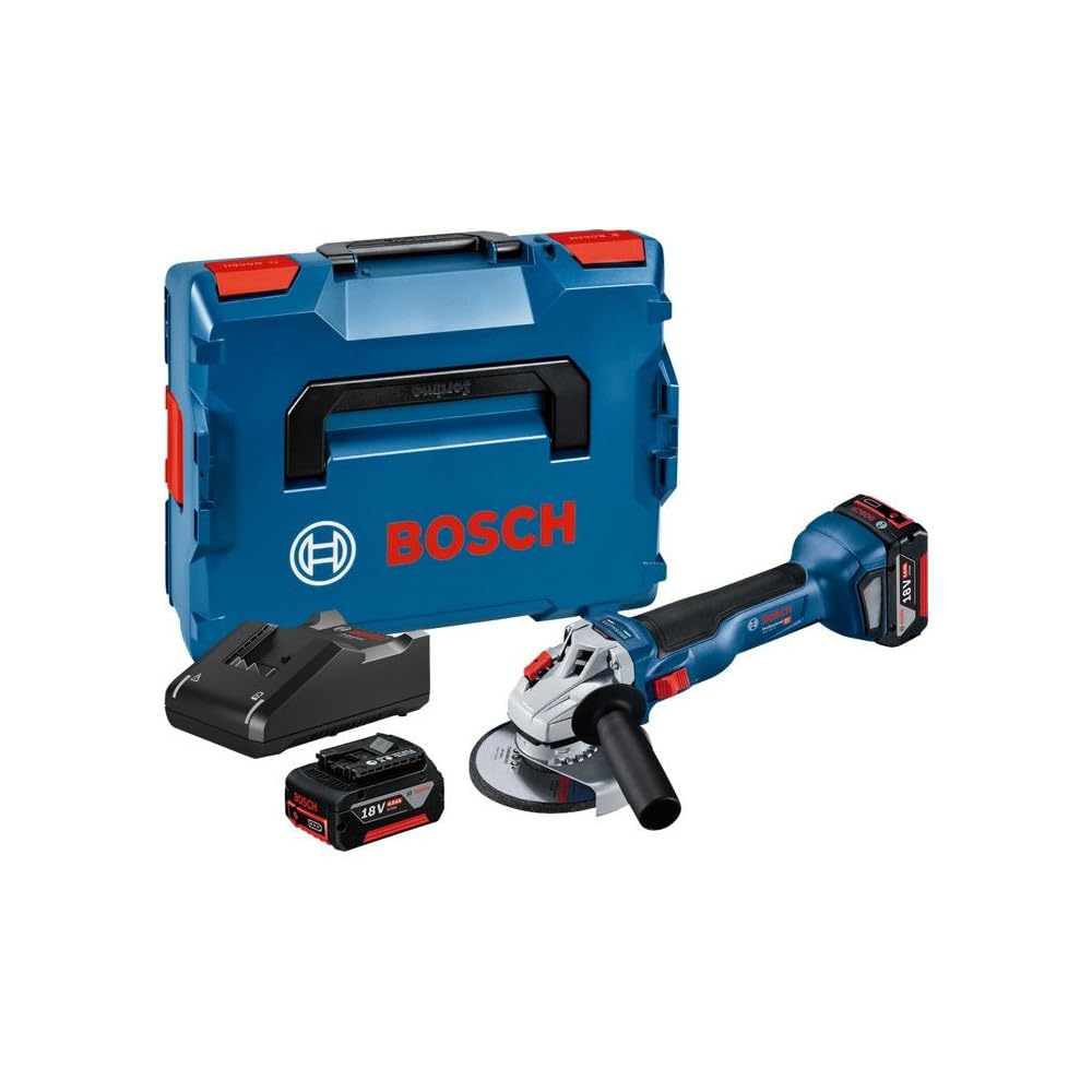 Bosch GWS 18V-10 meuleuse angulaire 125 mm 2x5,0 Ah