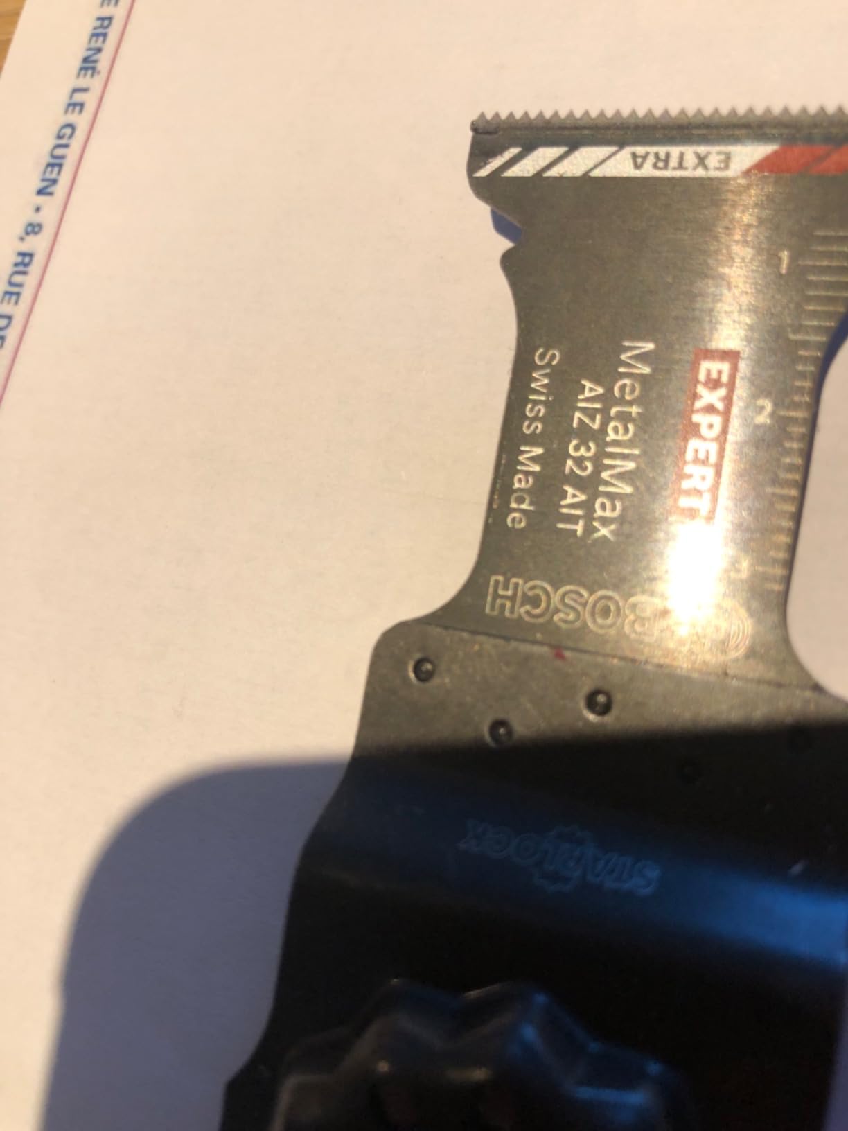 Bosch Expert lame multifonction MetalMax 32mm
