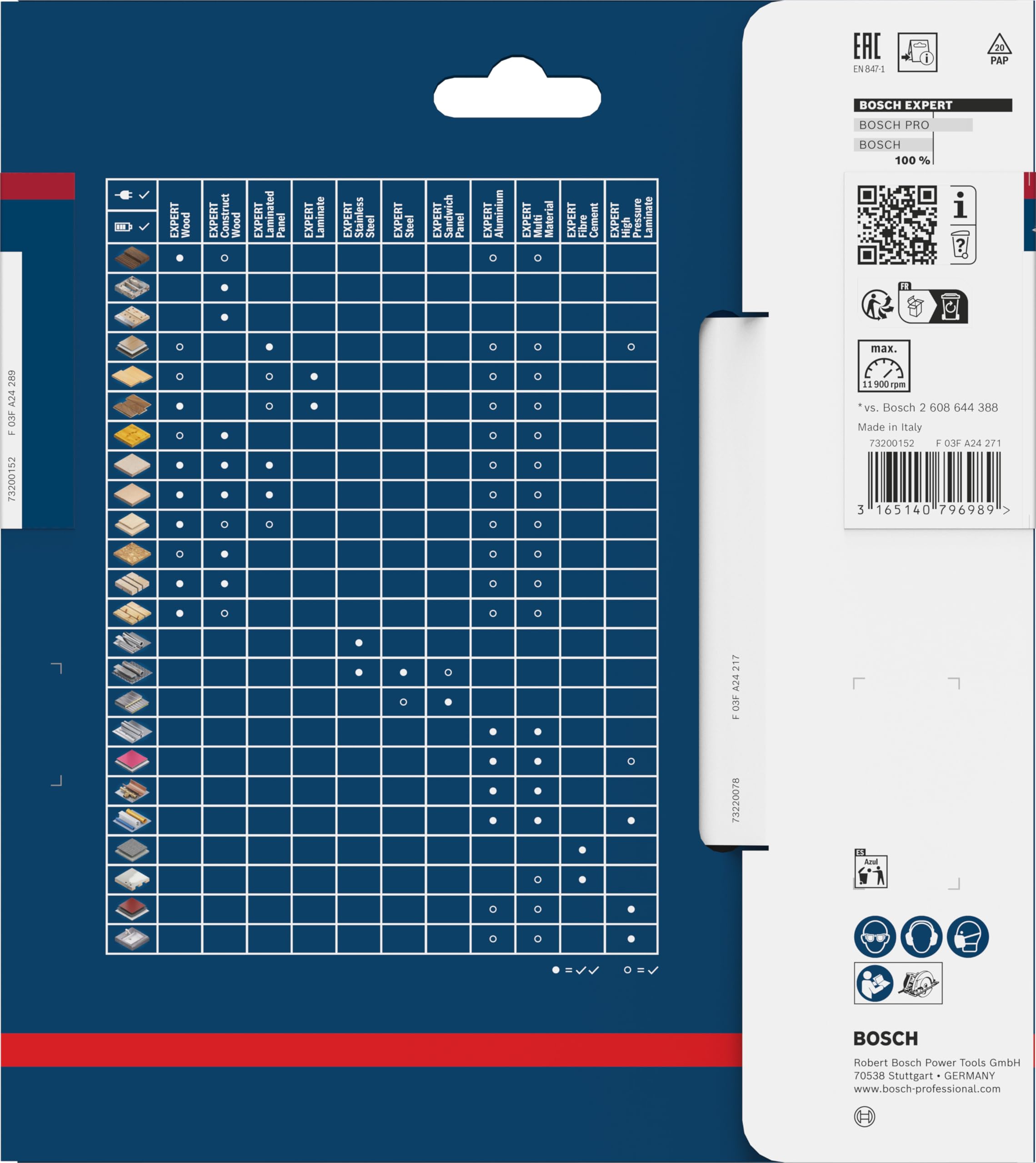 Bosch Expert Lame scie circulaire 160x20mm T48 stratifié