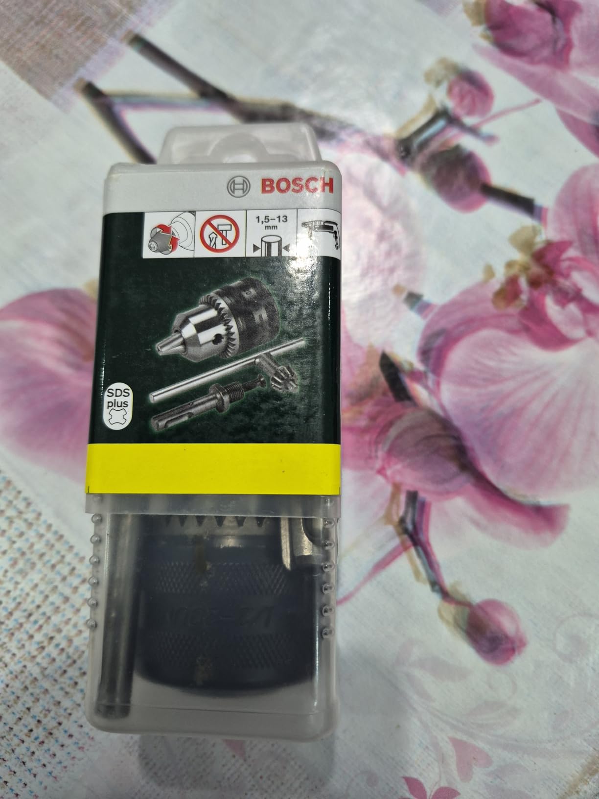 Bosch adaptateur SDS plus mandrin 1,5-13 mm sans percussion