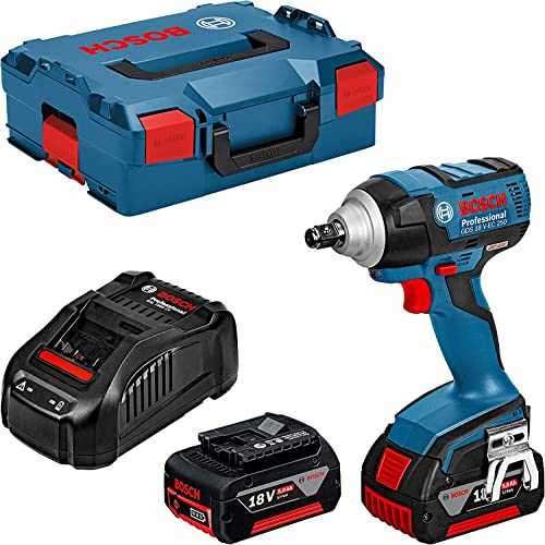 Bosch GDS 18V-EC 250 boulonneuse 18V 1/2 coffret 2x5Ah