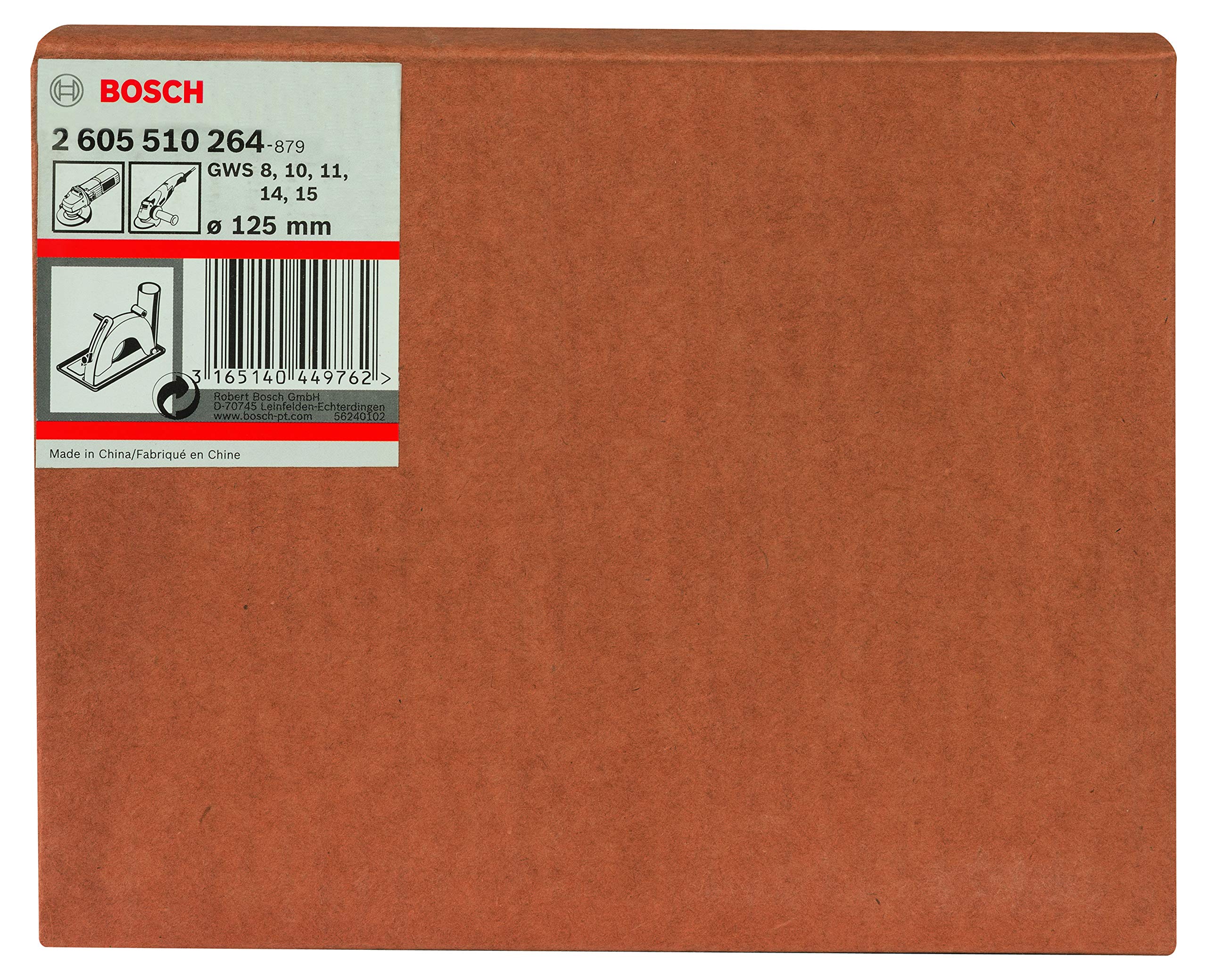 Bosch Glissières guidage raccord aspiration 115 mm meuleuse