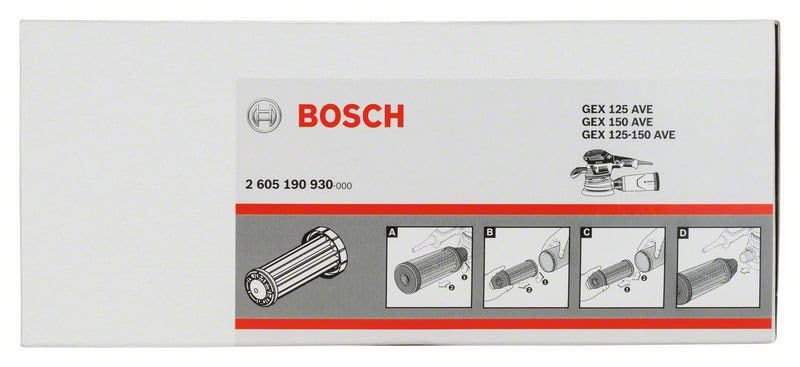 Bosch Filtre GEX 125-150 AVE ponceuse rechange