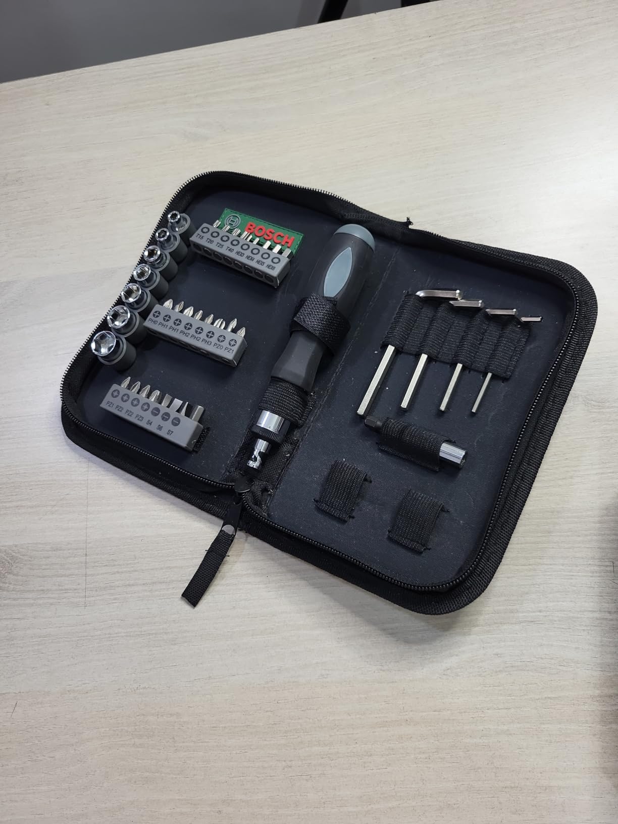 Bosch Sets combinés 2607019506 coffret accessoires 38 pièces vissage